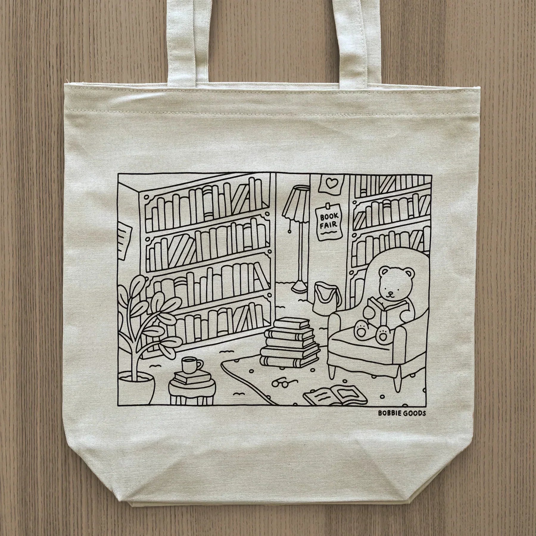 Library Tote Bag