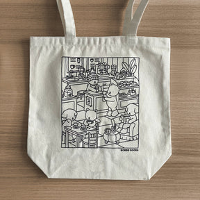 Coffee Shop Tote Bag
